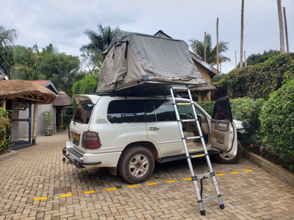 Car Rental with a rooftop tent in Entebbe
